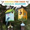 JMMICO Paint Your Own Bird Houses, Wooden Painting Crafts Kits for Kids, Wooden Woodpecker Doorbell & DIY Bird House for Outside, Arts and Crafts for Kids Ages 8-12, Gifts for 8-12 Year Old Girls and Boys